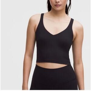 LULULEMON Align Tank Top Light Support, A/B Cup in Black, Size 8/Medium